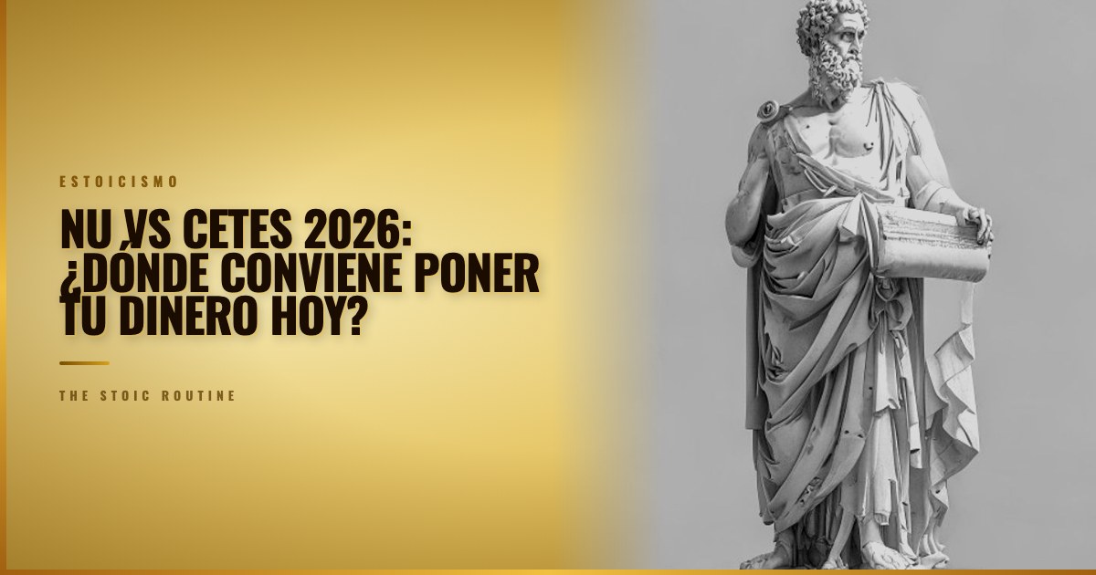 Nu vs CETES 2026: ¿dónde conviene poner tu dinero hoy